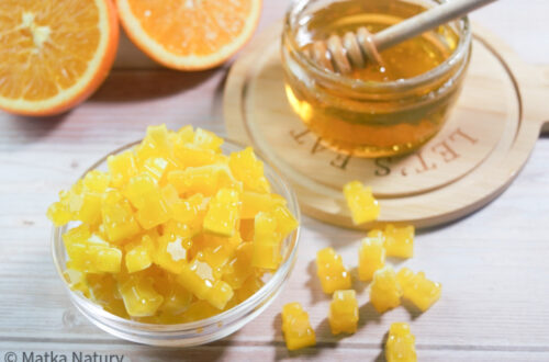 A close-up shot of vitamin C sgummies without added sugar, showcasing their natural, health-boosting benefits.